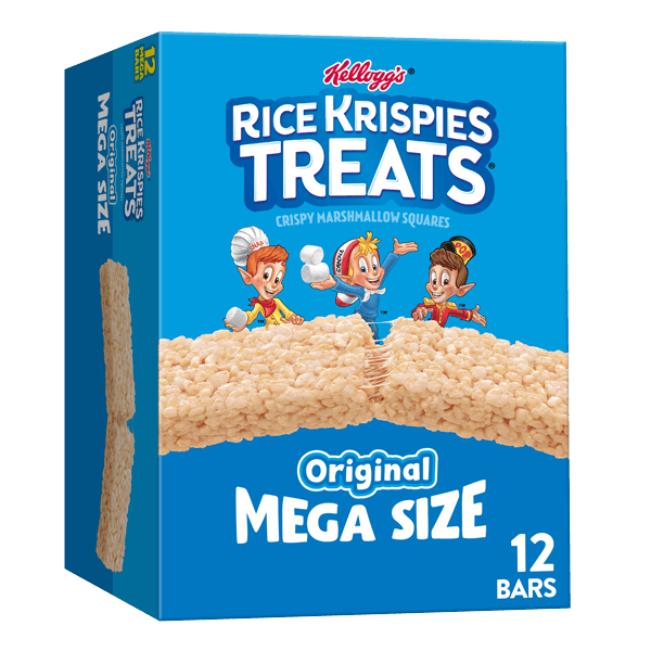 Kellogg’s® Rice Krispies Treats® Squares Original Mega Size Bars Online Sale