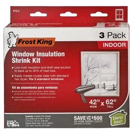 Indoor Window Insulation Sheets,  42 x 62-In., 3-Pk. Online Hot Sale