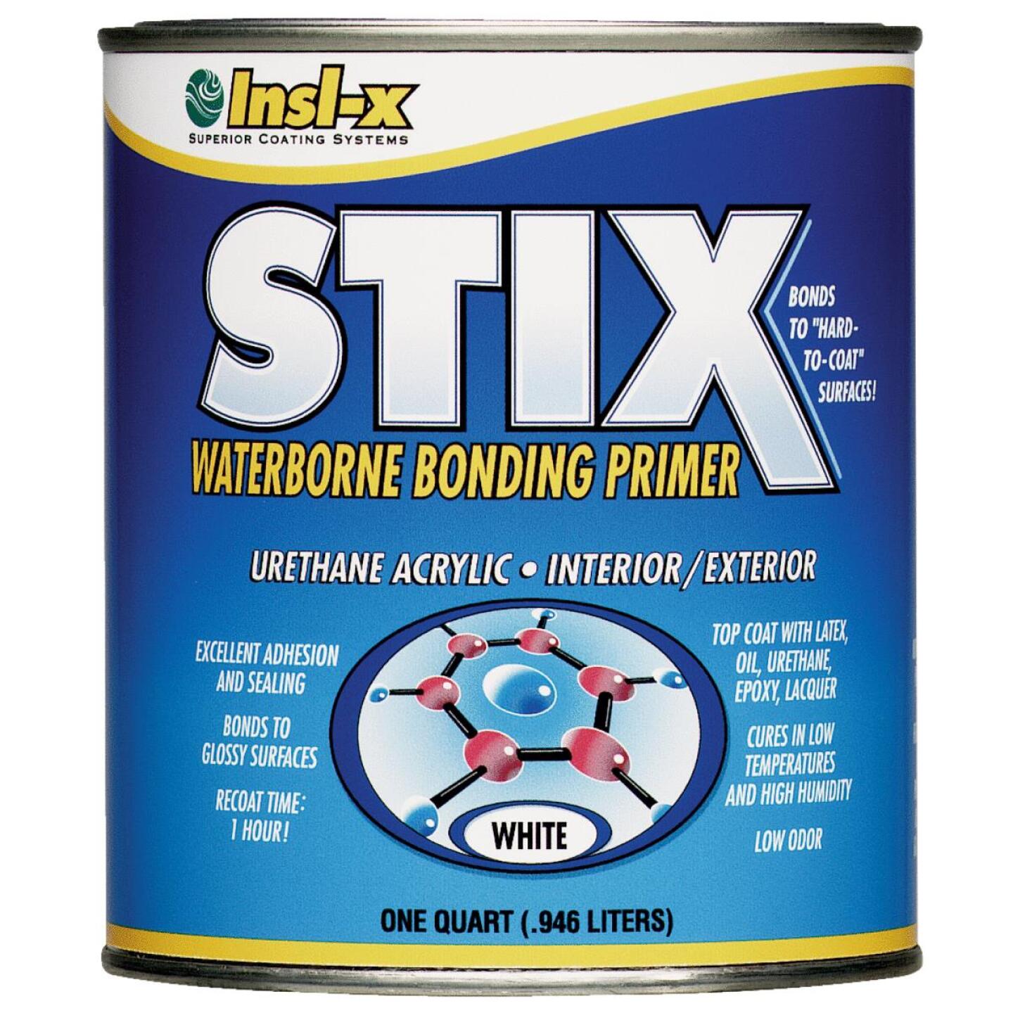 INSL-X Stix Waterborne Low VOC Bonding Primer, 1 Qt. Online Hot Sale