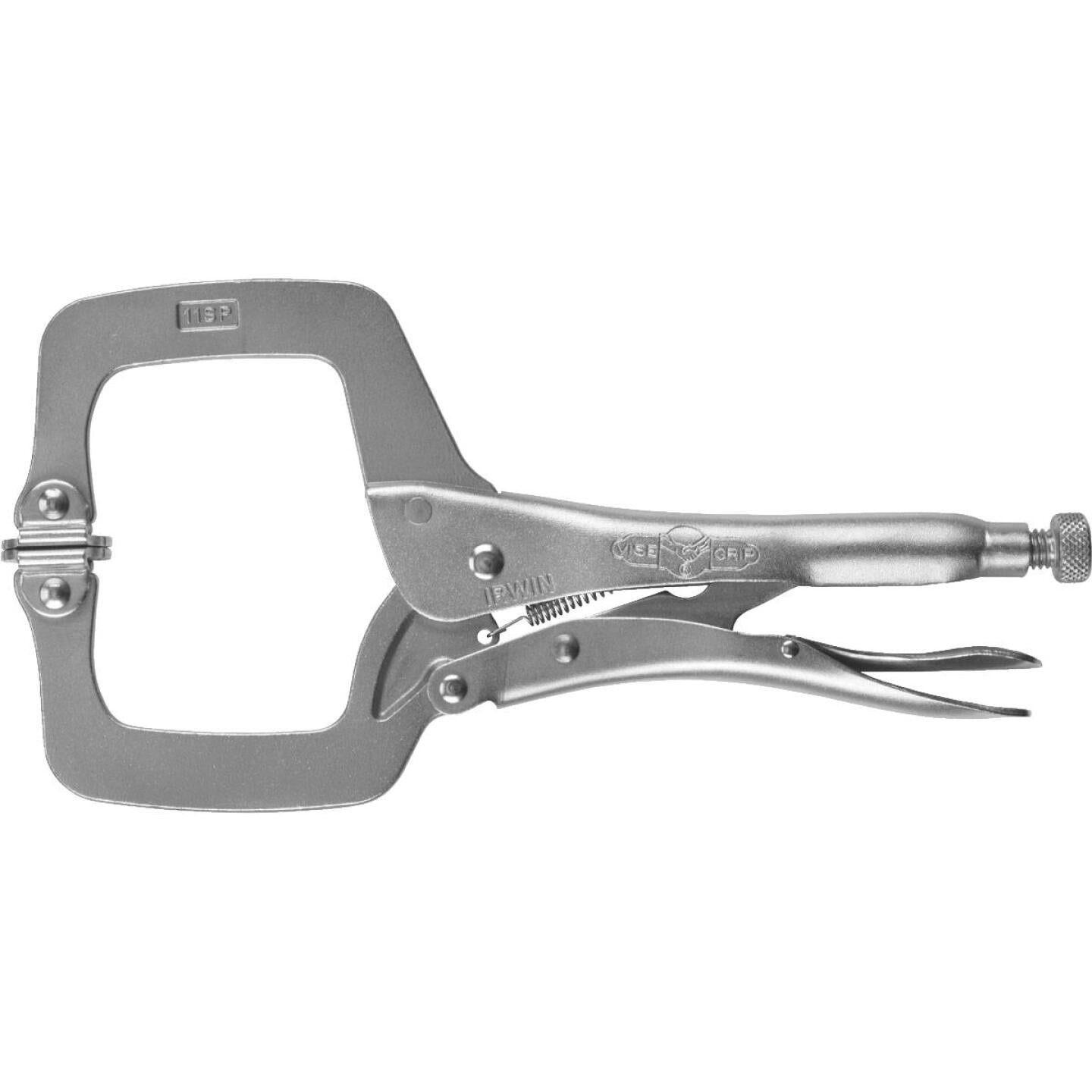 Irwin Vise-Grip 11 In. Locking C-Clamp with Swivel Jaws Online Hot Sale