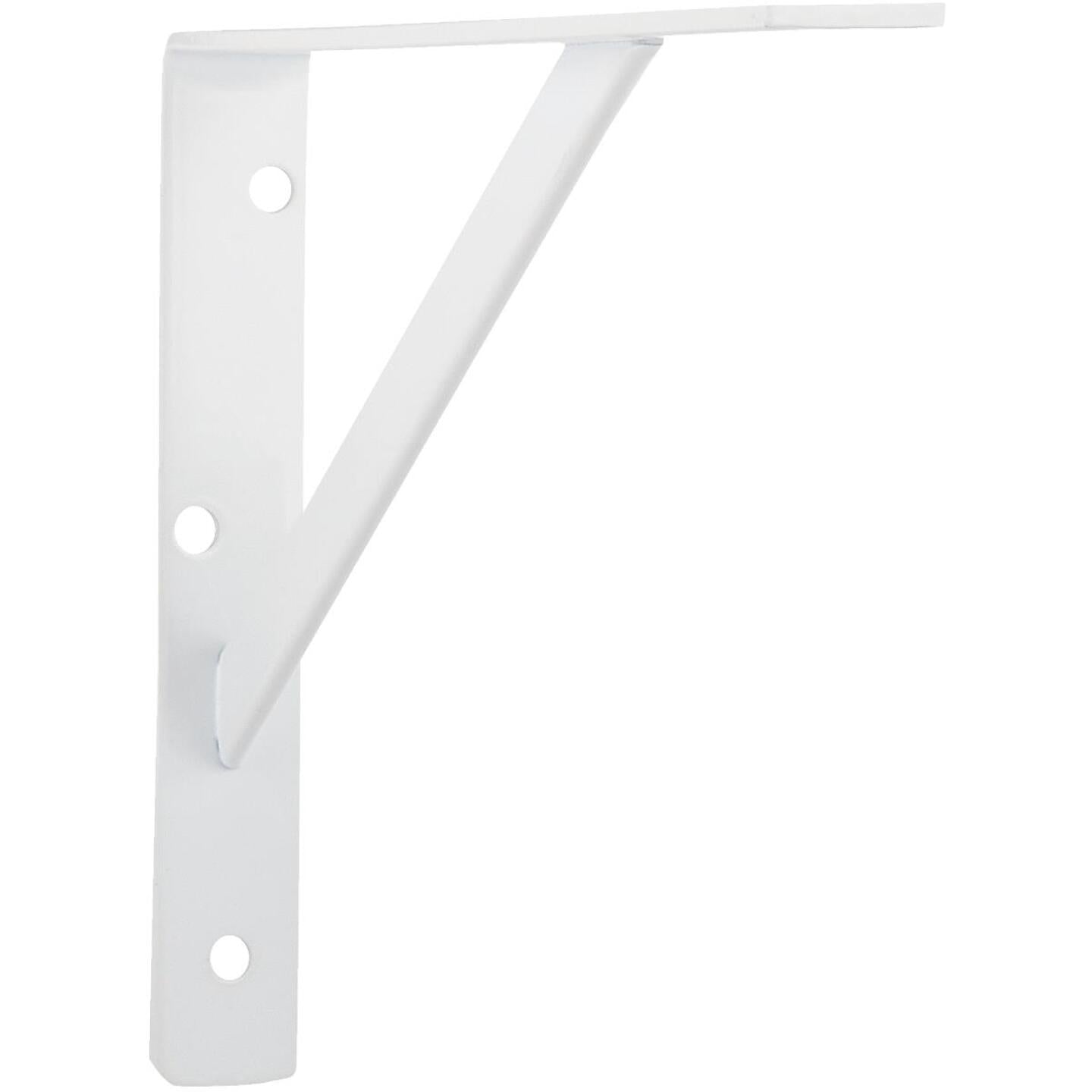 John Sterling 208 Series 12 In. D. x 8 In. H. White Steel Ultimate L-Bracket Online Sale