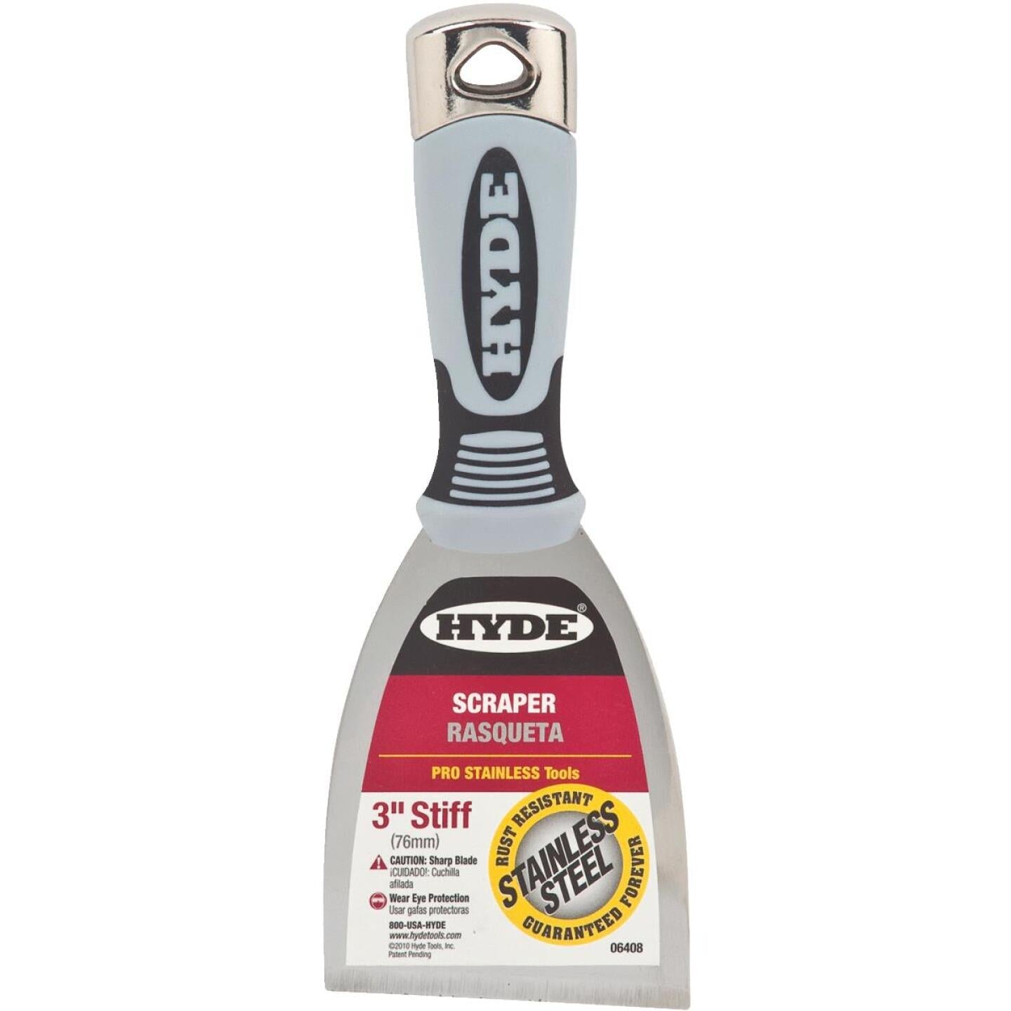 Hyde Pro Stainless 3 In. Stiff Scraper Online