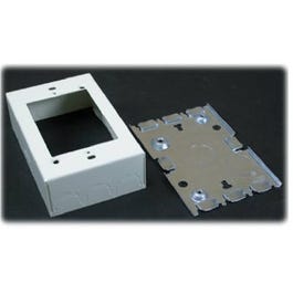 Ivory Metal Deep Switch/Receptacle Box on Sale