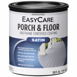 Interior/Exterior Satin Porch & Floor Coating, Urethane Fortified, Light Gray, 1-Qt. Fashion