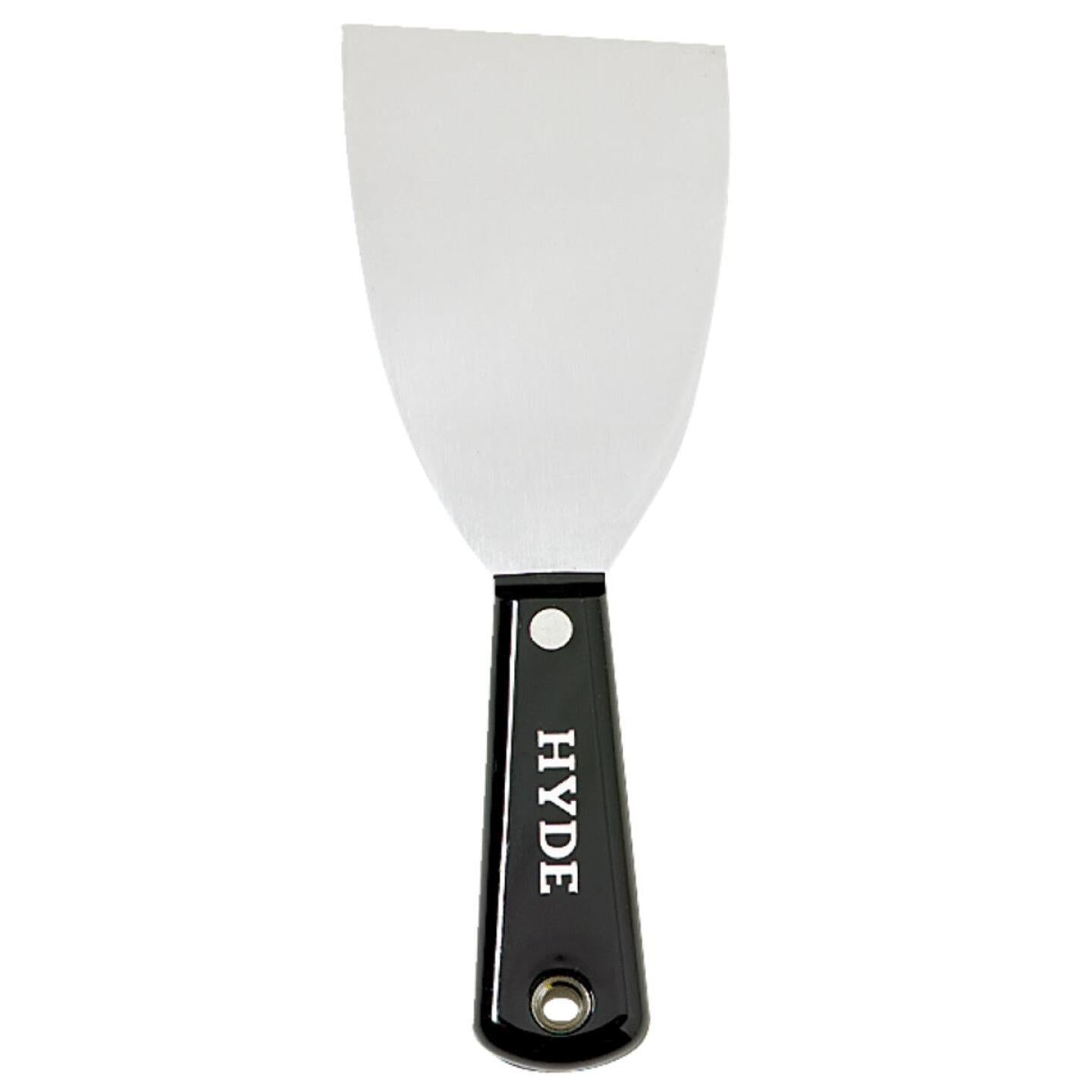Hyde Black & Silver 3 In. Flex Professional Putty Knife Hot on Sale