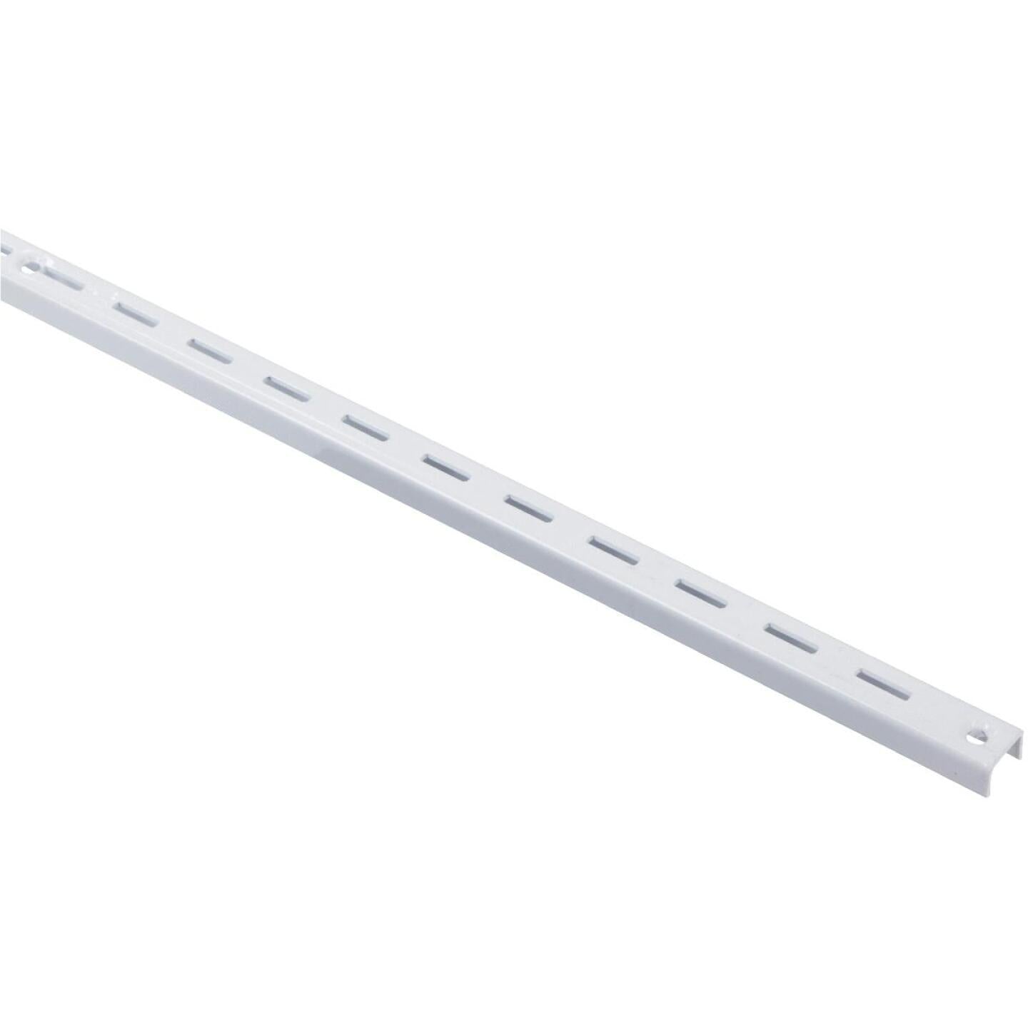 Knape & Vogt 80 Series 24 In. White Steel Adjustable Shelf Standard Supply