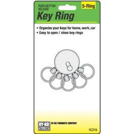 Key Ring, Easy-Release Discount