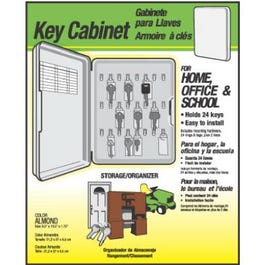 Key Cabinet, Holds 24 Keys, Plastic on Sale