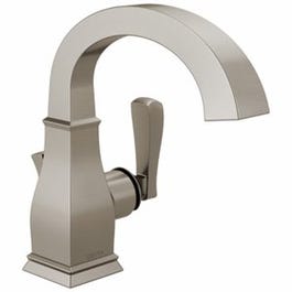 Lakewood High Arc Lavatory Faucet, Single Faucet, Brushed Nickel Supply