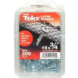 Lathe Screws, #8 x 0.75-In., 200-Ct. Discount