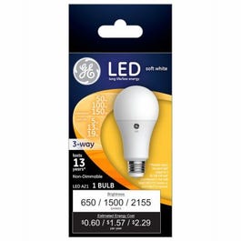 LED 3-Way Light Bulb, Soft White, 5/13/19-Watts on Sale