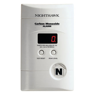 Kidde Nighthawk™ AC Plug-in Operated Carbon Monoxide Alarm with Digital Display KN-COPP-3 Supply