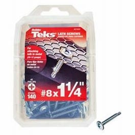 Lathe Screws, Drill Point, 1-1/4-In. x #8, 140-Pk. Hot on Sale