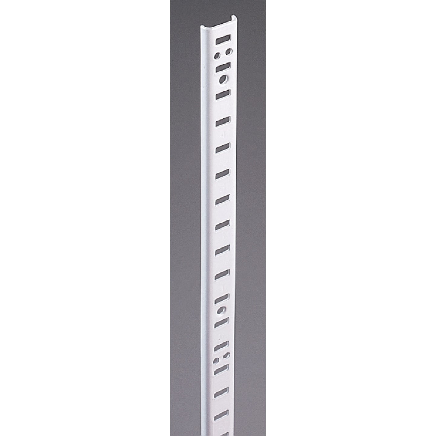 Knape & Vogt 255 Series 72 In. Zinc-Plated Steel Mortise-Mount Pilaster Shelf Standard Discount