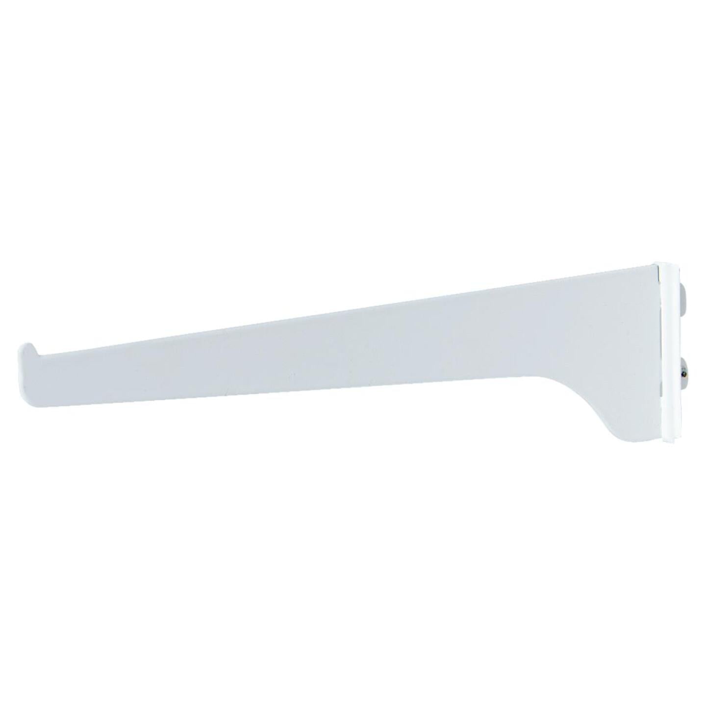 Knape & Vogt 180 Series 10 In. White Steel Regular-Duty Single-Slot Shelf Bracket Online