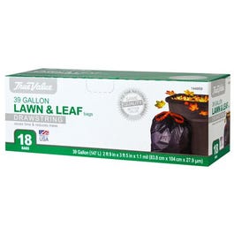 Lawn & Leaf Trash Bags, 39-Gal, 18-Ct. Discount