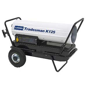 L.B. White® Tradesman® 125,000 BTU Portable Kerosene Heater Online now