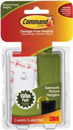 LARGE SAWTOOTH PICTURE HANGING HOOK Sale
