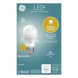 LED+ Dusk-to-Dawn Light Bulb, 800 Lumens, 8-Watts Fashion