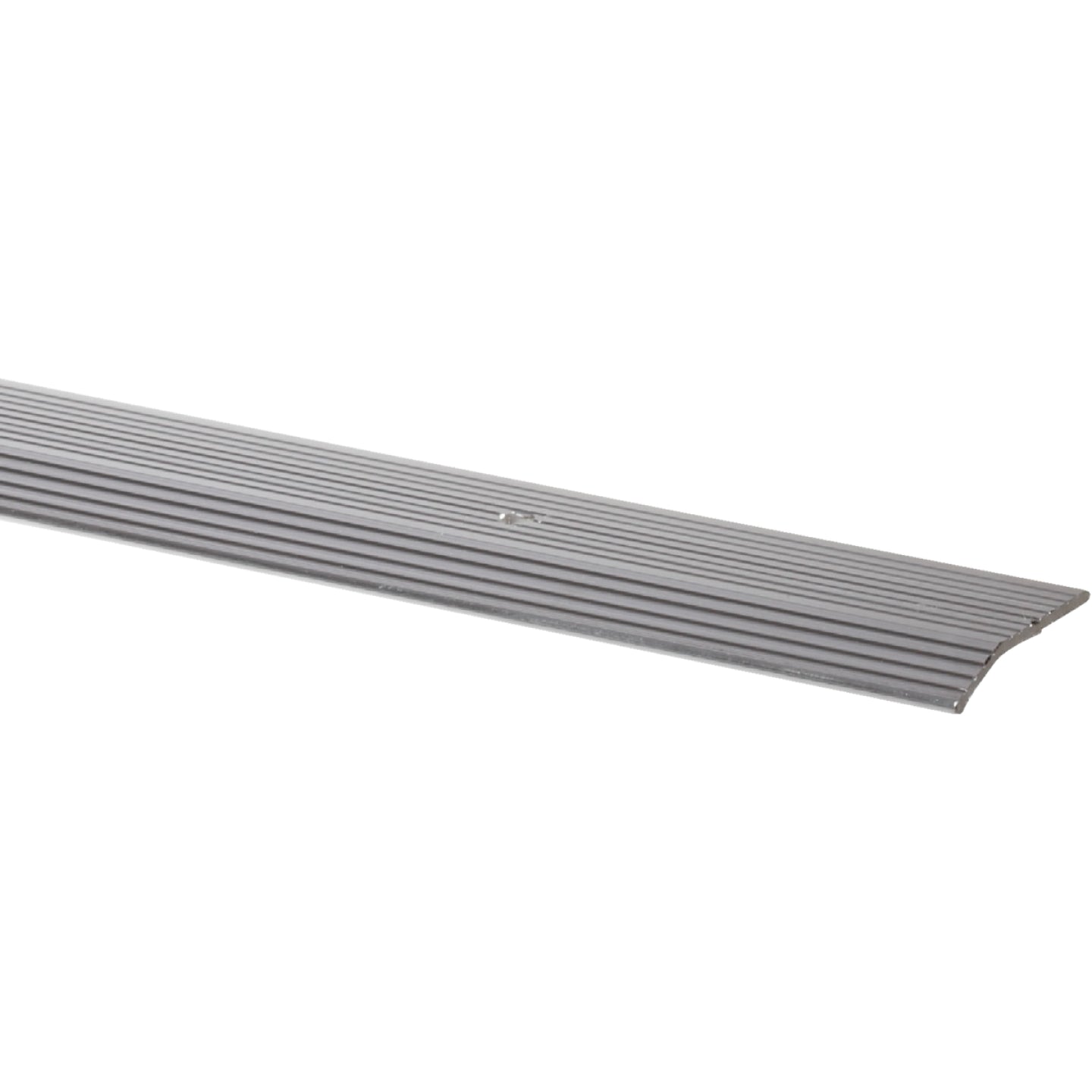 M-D Satin Silver Fluted 1-3/8 In. x 3 Ft. Aluminum Carpet Trim Bar, Wide Online Hot Sale