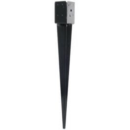 Mailbox & Fence Post Base Spike For 4 x 4-In. Post, Steel, 28-In. Sale