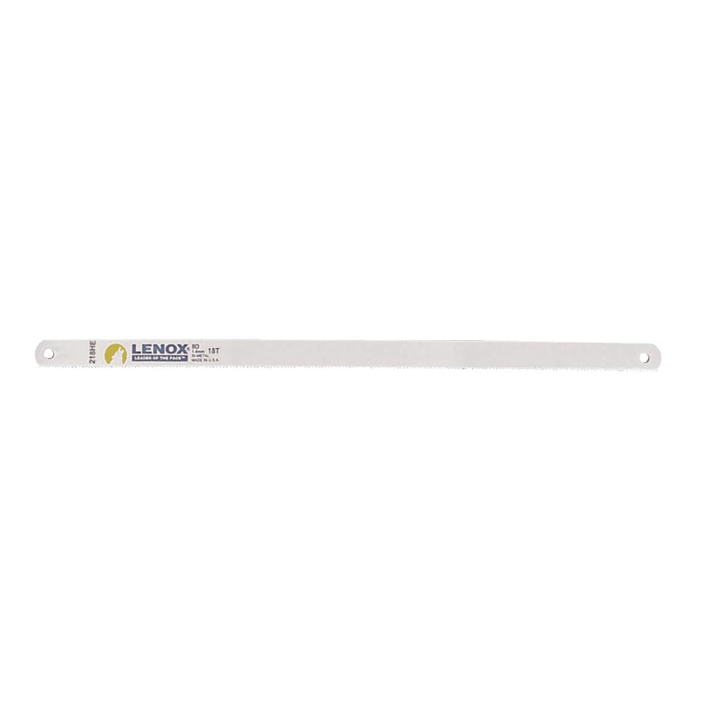 Lenox 12 In. x 18 TPI Bi-Metal Hacksaw Blade Fashion