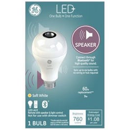 LED+ Speaker Bulb, A21, 760 Lumens, 9-Watt Fashion