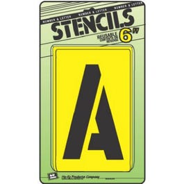 Letter & Number Stencil Set, Reusable Board, 6-In. Hot on Sale
