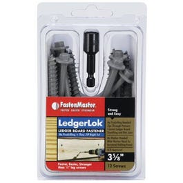 Ledgerlok Wood Screws, 3-5/8-In., 12-Pk. Online now
