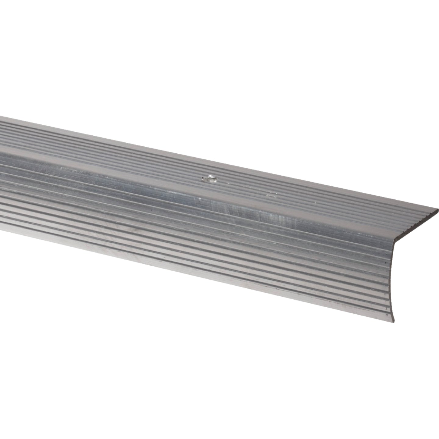 M-D Satin Silver 1-1/8 In. W x 72 In. L Aluminum Stairnose Supply