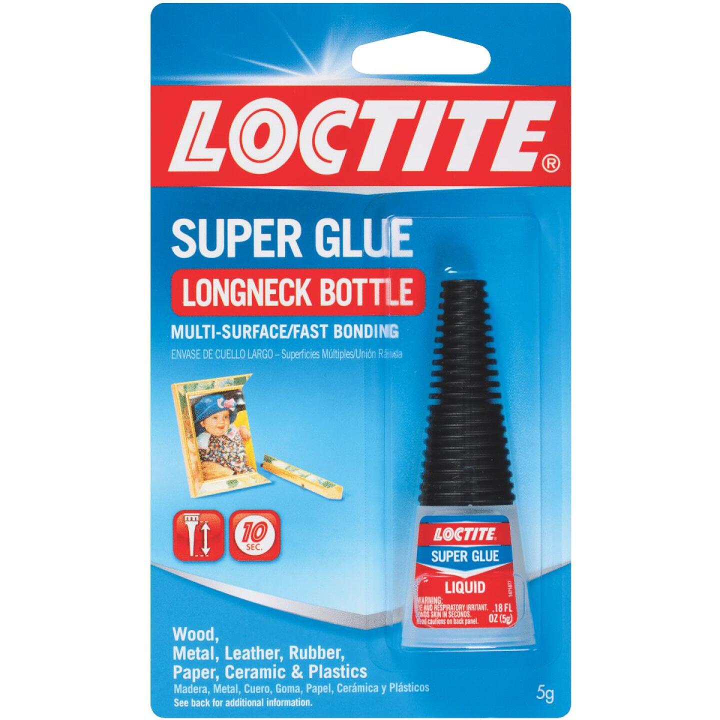 LOCTITE 0.18 Oz. Liquid Super Glue with Longneck Bottle Supply