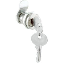 Mailbox Replacement Lock Assortment With 3 Cams & 2 Keys, Chrome Finish Online Hot Sale