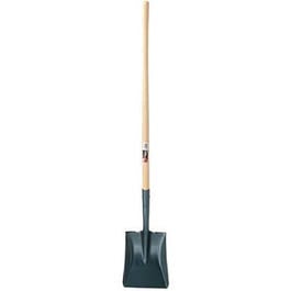 Long-Handle Square-Point Shovel With Lacquered Handle Discount