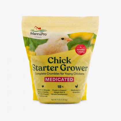 Manna Pro Chick Starter Grower Medicated Crumbles Sale