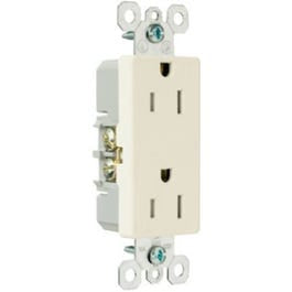 Light Almond Decorator Tamper-Resistant Receptacle on Sale
