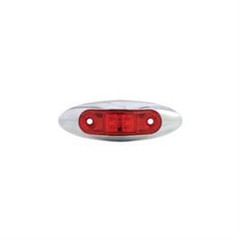 LED Trailer Marker Light, Red, 2.75 x 3/4-In. Online now