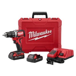 M18 18-Volt Compact Drill / Driver Kit, Brushless Motor, 1/2-In., 2 Lithium-Ion Batteries Online now