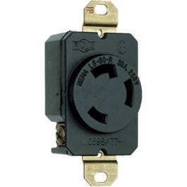 Locking Outlet, Black, NEMA L6-30r, 250-Volt Online