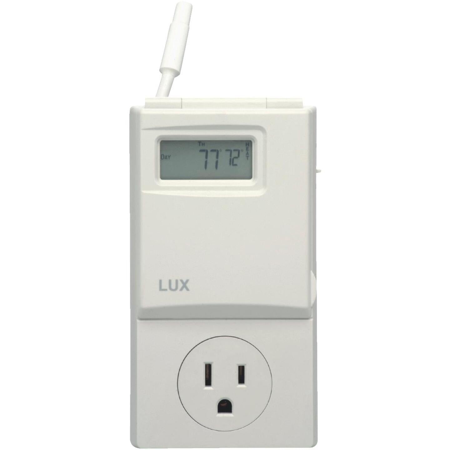 LUX Heating and Cooling Programmable Outlet Thermostat Sale