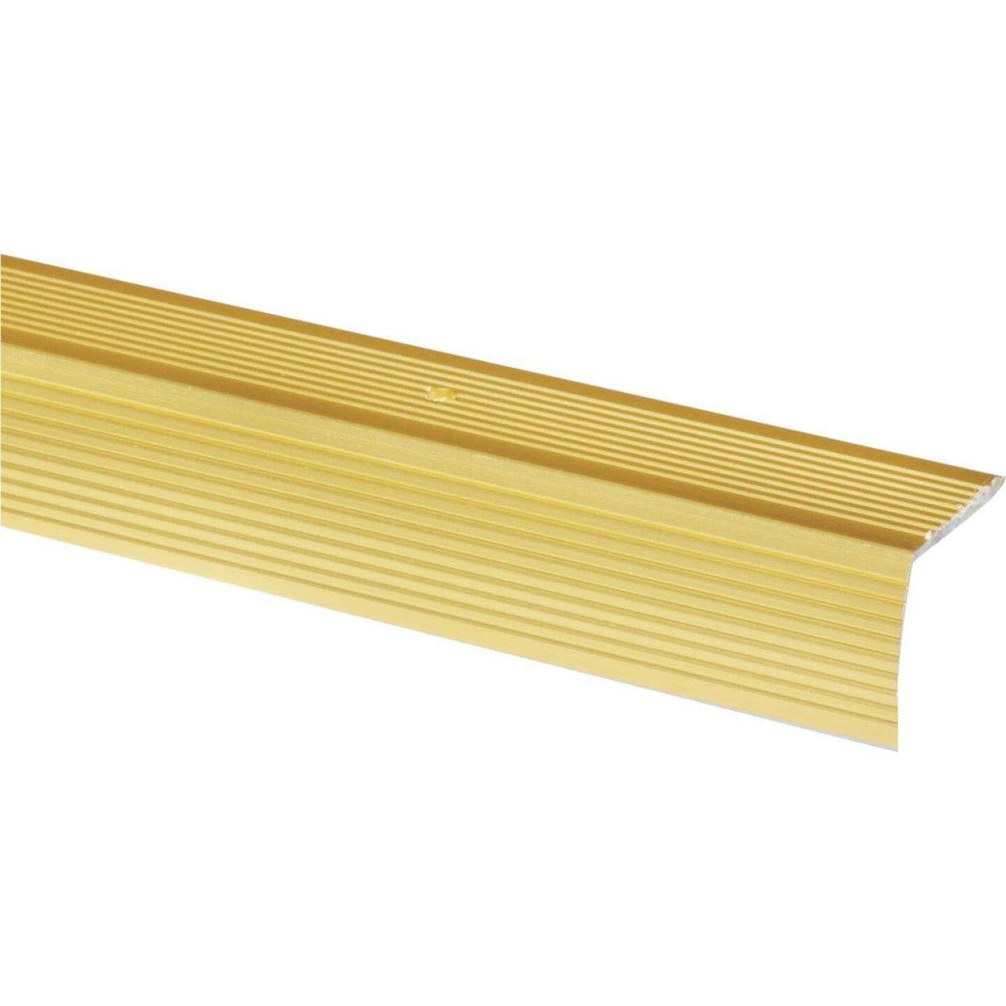 M-D Satin Brass 1-1/8 In. W x 36 In. L Aluminum Stairnose Sale
