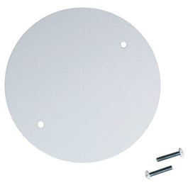 Light Fixture Blank Up Kit, White, 4.75-In. on Sale