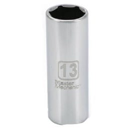 Metric Deep Well Socket, 6-Point, 1/4-In. Drive, 13mm Fashion