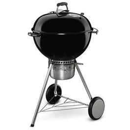 Master Touch Charcoal Grill w/ Gourmet BBQ Grate, Black,  22-In. Hot on Sale