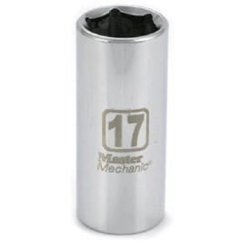 Metric Deep Well Socket, 6-Point, 3/8-Inch Drive, 17mm Online Sale