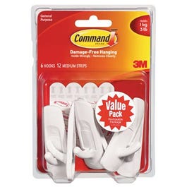 Medium Utility Hooks, 6-Pk. Hot on Sale