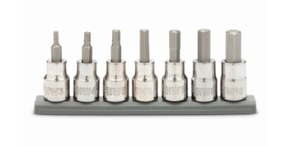 Master Mechanic Metric Hex Bit Set (7 PC) Supply