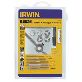 Metric Tap & Hex Die Set, 12-Pc. Online now