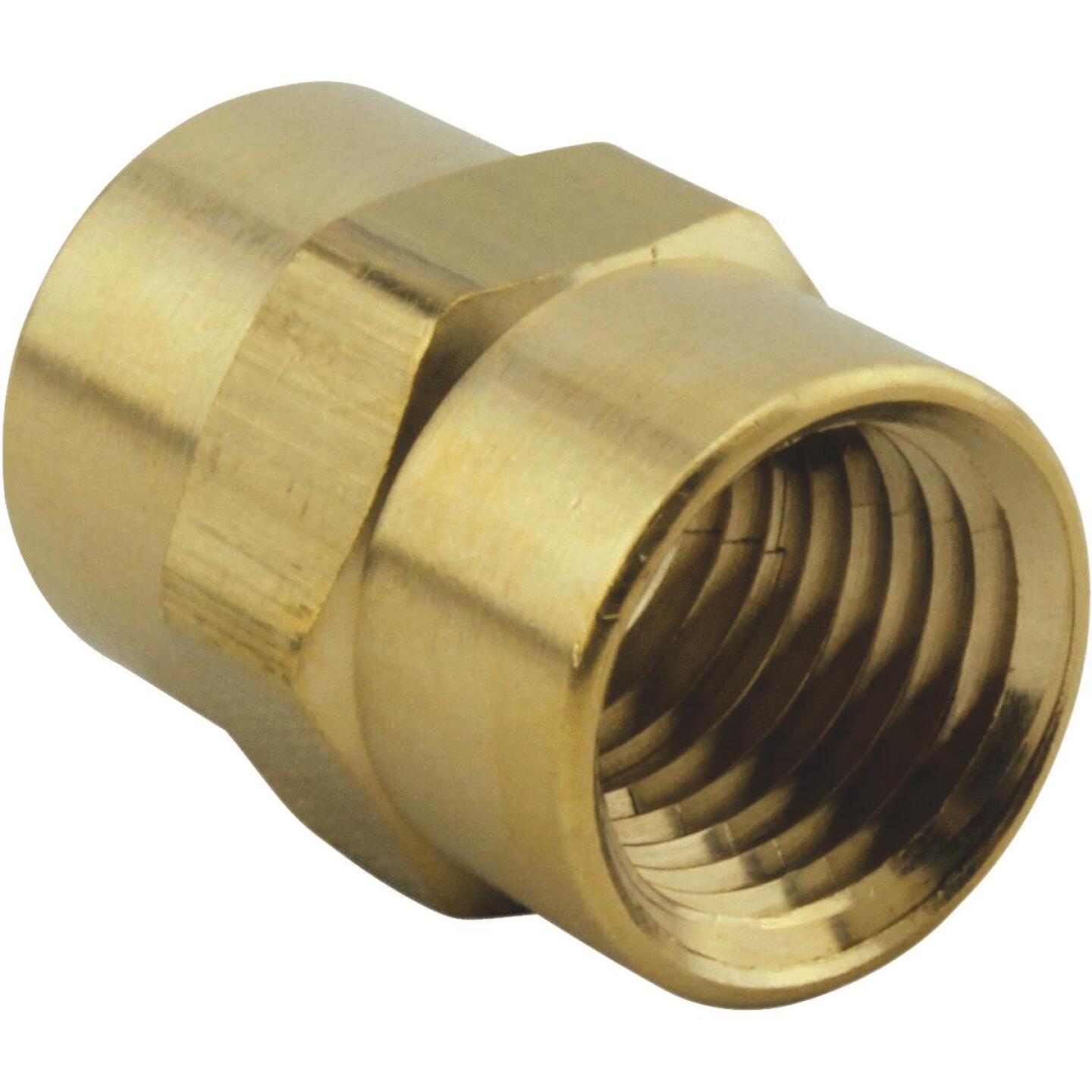 Milton Hex 1/4 In. FPT Brass Hex Coupler Supply