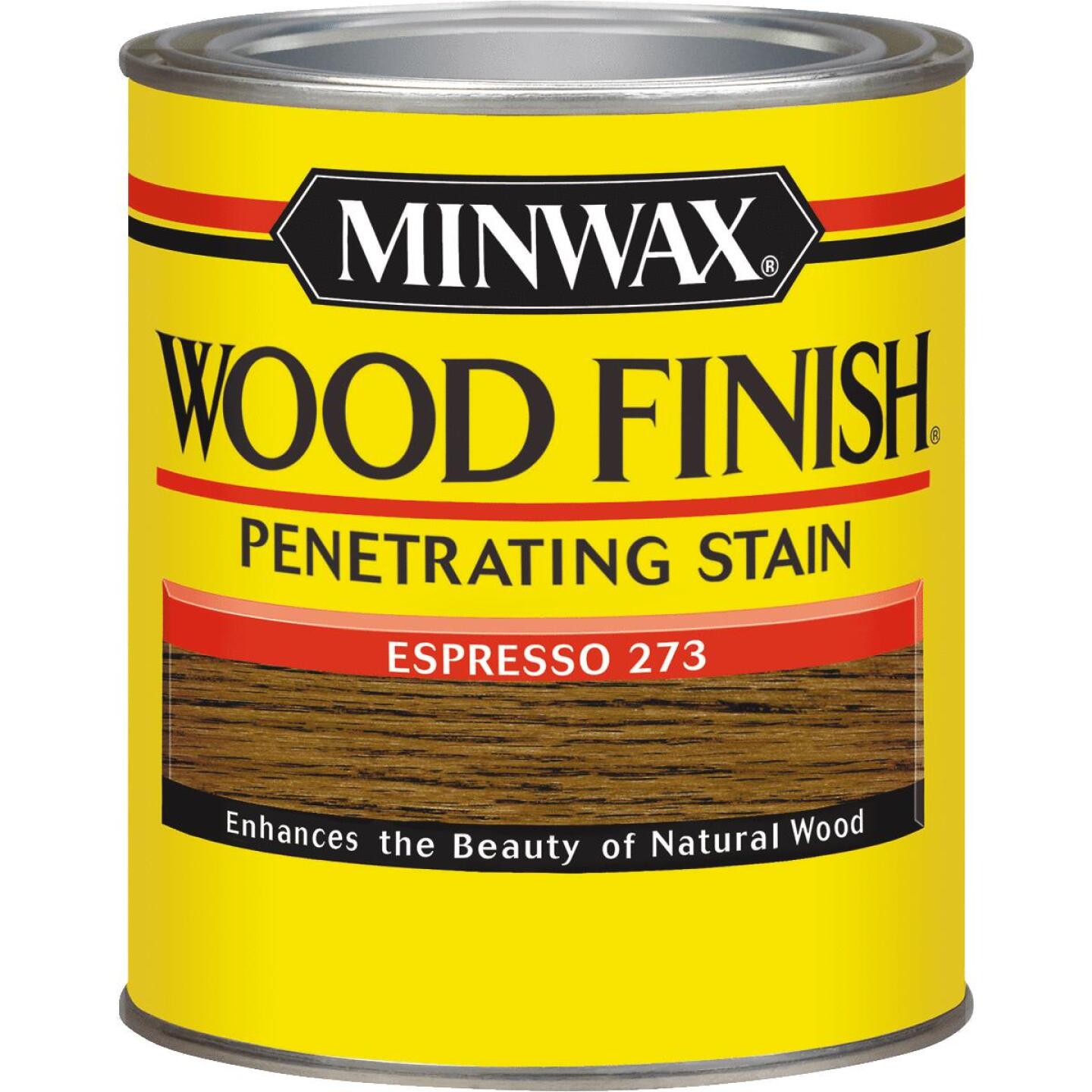 Minwax Wood Finish Penetrating Stain, Espresso, 1 Qt. Hot on Sale