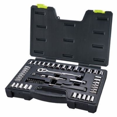 Master Mechanic 54-Pc. Mechanic’s Socket Set SAE & Metric 1/4 x 3/8 In. Drive Online now